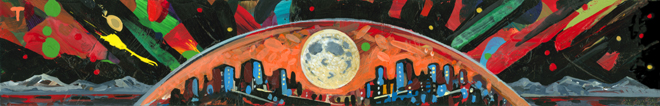 Bighead City, Lunar North Pole